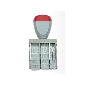 Timbro Datario manuale in gomma 4mm