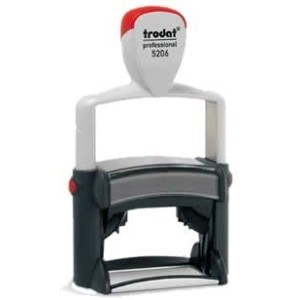 Timbro trodat professional 5206 con piastra in metallo