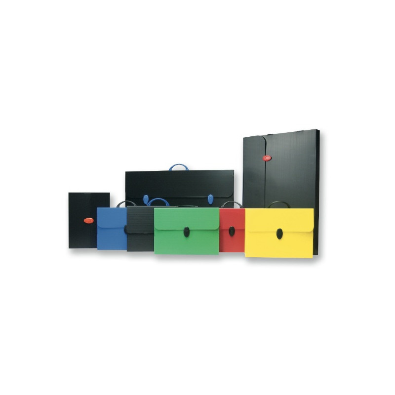 Valigetta cartella polionda 27x37,5  d.5 NERA