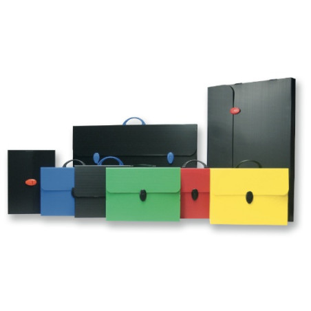 Valigetta cartella polionda 27x37,5  d.5 NERA