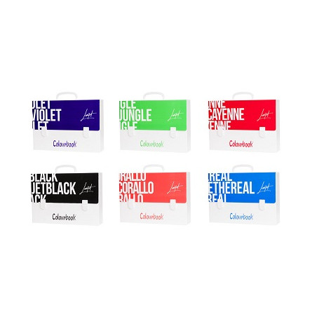 Valigetta Cartella polionda d.5 2 chiusure Colourbook Amazing