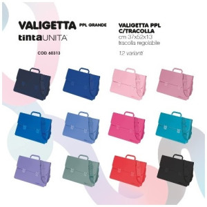 Valigetta polionda  TINTAUNITA exellent 37x52 con tracolla