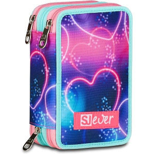 Astuccio 3 zip MULTIHEART GIRL Seven SJ ever