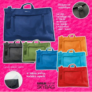 Valigetta TINTAUNITA 37x53,9x9 con tracolla