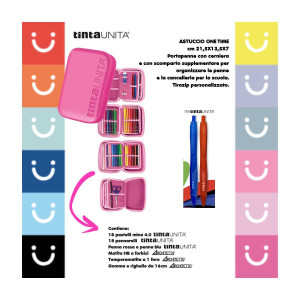 Astuccio 1 zip rigido ONE TIME TINTAUNITA POOL OVER (36,50)