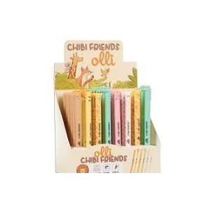 Penna cancellabile Olli chibi friends