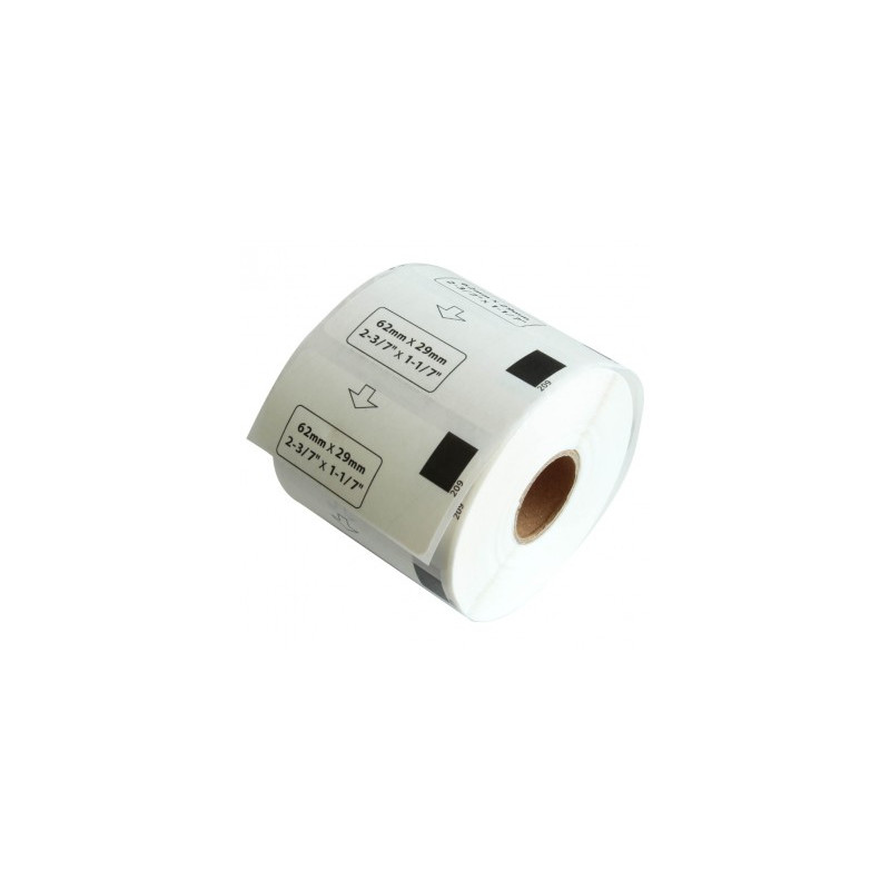 Etichette Brother 62mmx29mm 800 etichette compatibile