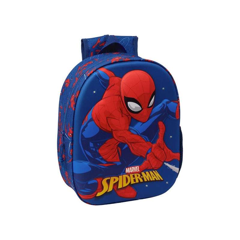 Zainetto Asilo Led 3d Spiderman 30CM