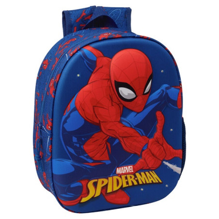 Zainetto Asilo Led 3d Spiderman 30CM