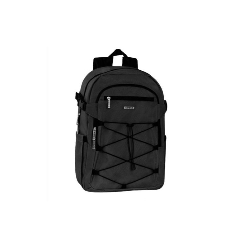 ZAINO ORG.  ROPE MONOCOLORE NERO COMIX