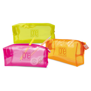 Astuccio tombolino organizzato tipo bustina ONE COLOR fluò