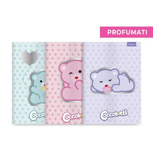 Maxi quaderno Coccolotti classic Profumato Colourbook plus 5mm