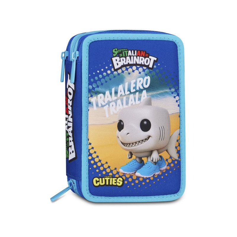 Astuccio completo 3 zip Brainrot