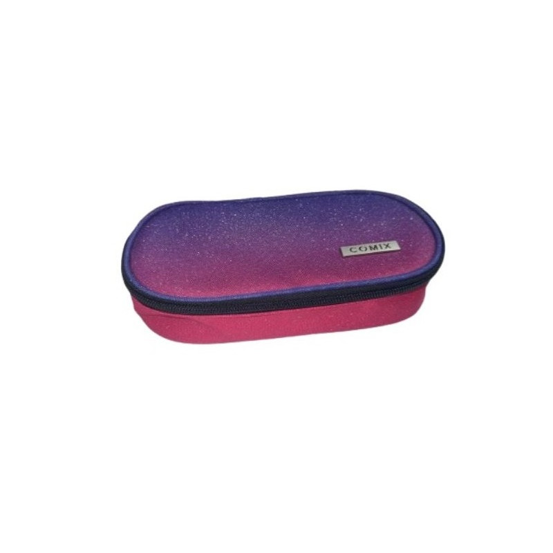 ASTUCCIO OVALE ORG. SFUM. GLITTER FUXIA COMIX