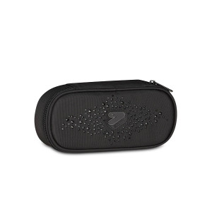 Astuccio tombolino organizzato tipo bustina Seven Glitzycute Diamonds Nero (list. € 21,90)