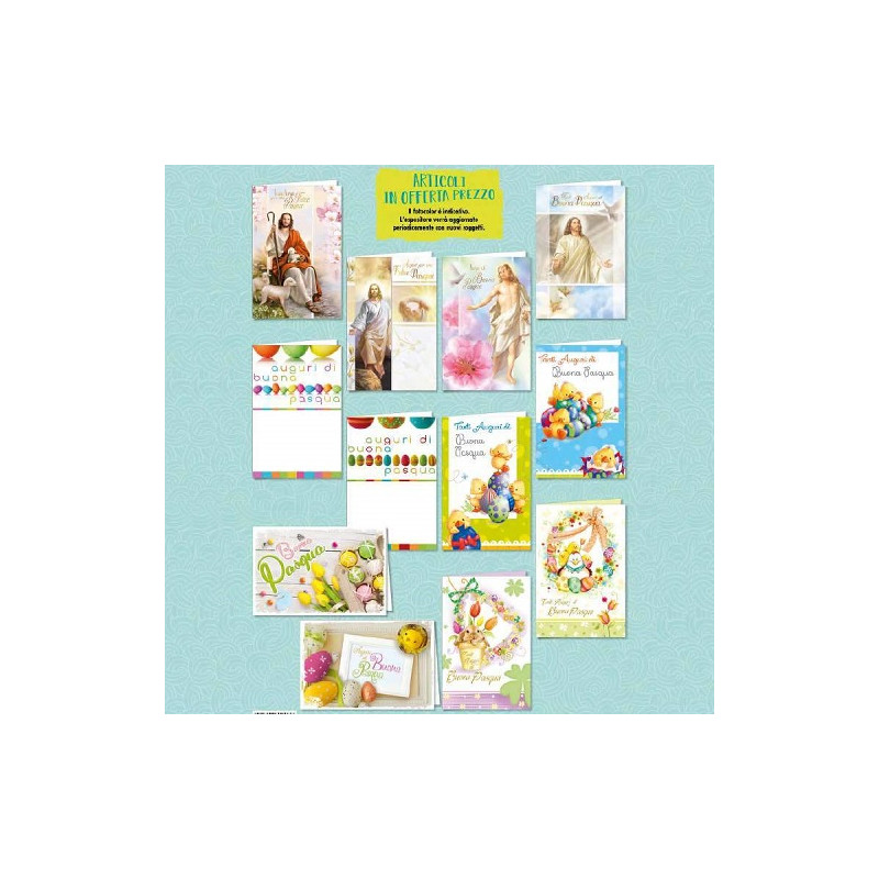 Biglietti MINI Pasqua 9x14