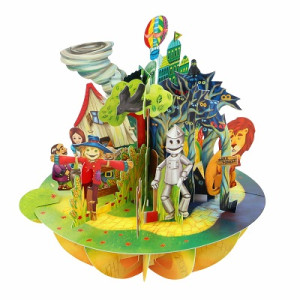 Biglietto auguri Santoro 3D Il Mago di OZ