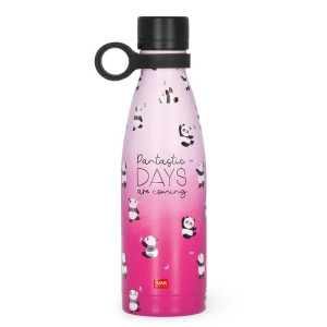 Borraccia termica Legami-sottovuoto Hot&Cold - Vacuum Bottle - Panda - 500 Ml