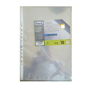 Buste 4 fori 30x42 10fg verticali liscie Favorit