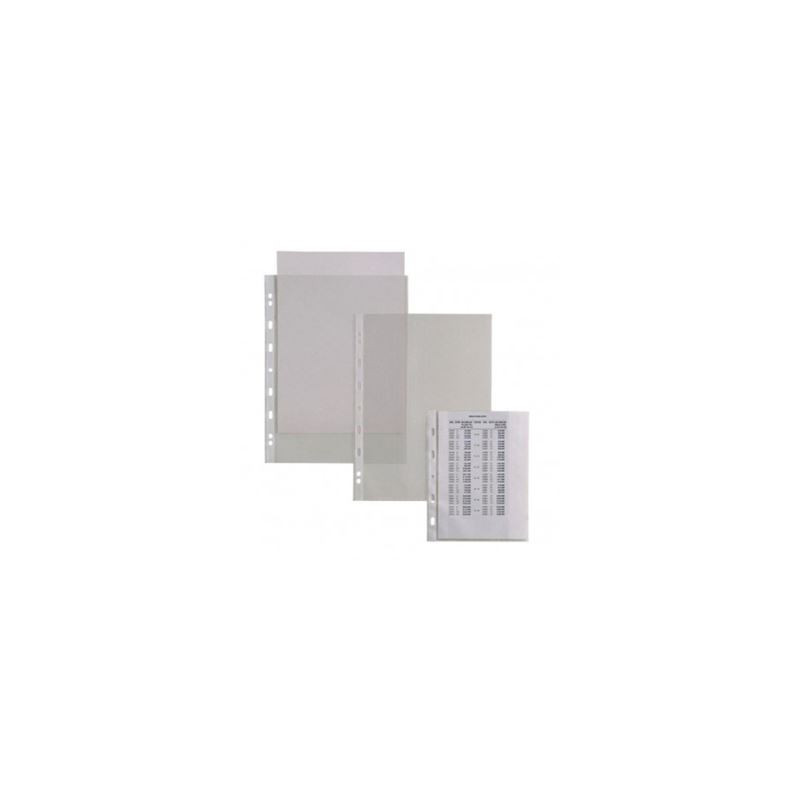 Buste 4 fori A4 lisce spessore medio 0,06mm 50pz