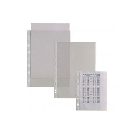 Buste 4 fori A4 lisce spessore medio 0,06mm 50pz