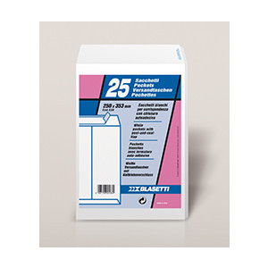 Buste a sacco bianche 25x35 in cf da 25pz