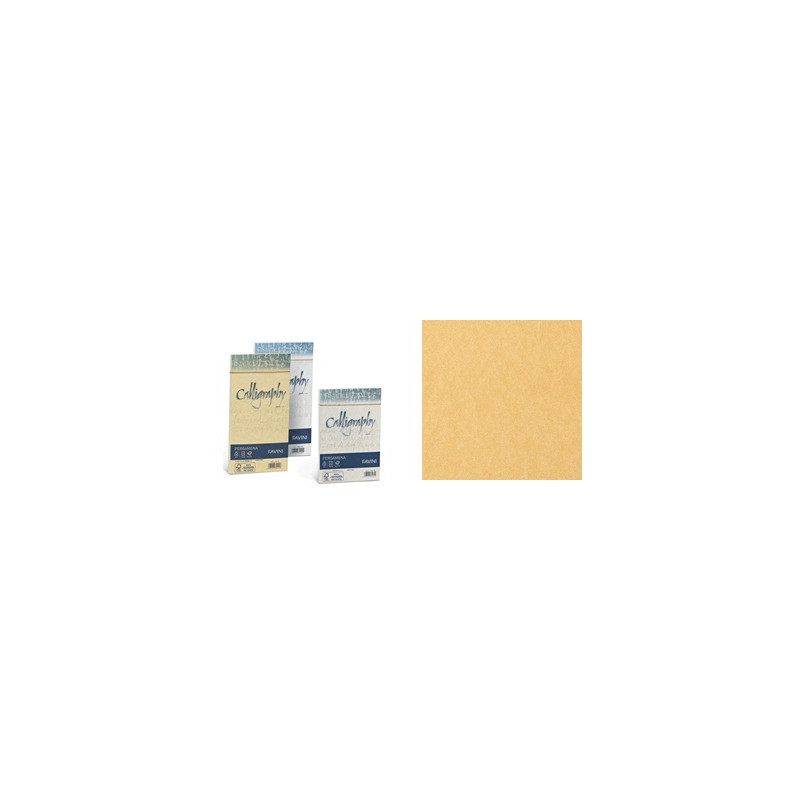 Buste Calligraphy Pergamena 11x23 90gr. Oro 25pz