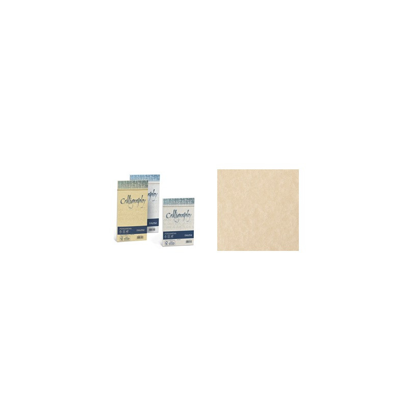 Buste Calligraphy Pergamena 11x23 90gr. sabbia 25pz