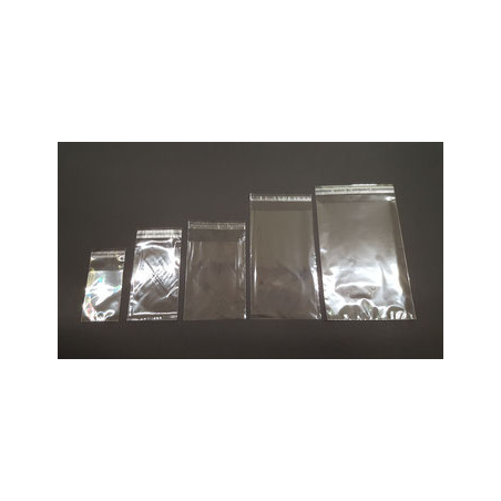 Buste Cellophan 10,5x15+4 adesive 50pz