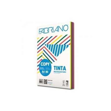 Carta Color A4 80gr colori assortiti Forti Copy Tinta 250ff