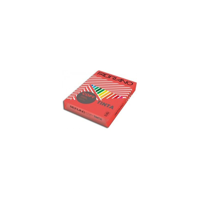 Carta Color A4 80gr Copy Tinta rosso 500fg