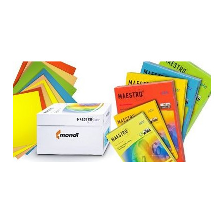 Carta Color A4 80gr Maestro 500fg salmone