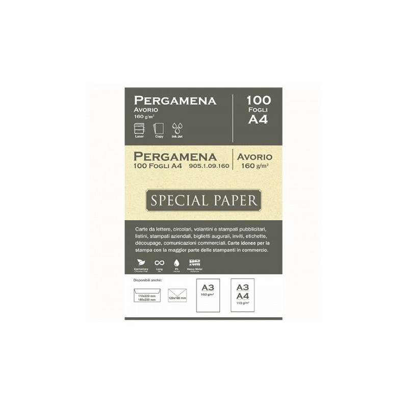 Carta pergamena special paper bapi  A4