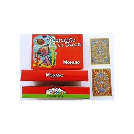 Carte Da Gioco Mercante in fiera modiano