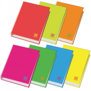 Cartella 4 anelli A4 d.30 one color fluo