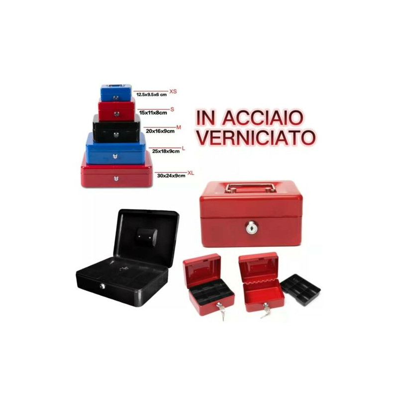 Cassetta portavalori 15x12x8
