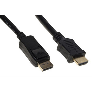 Cavo video 4k DP - HDMI 1,8mt