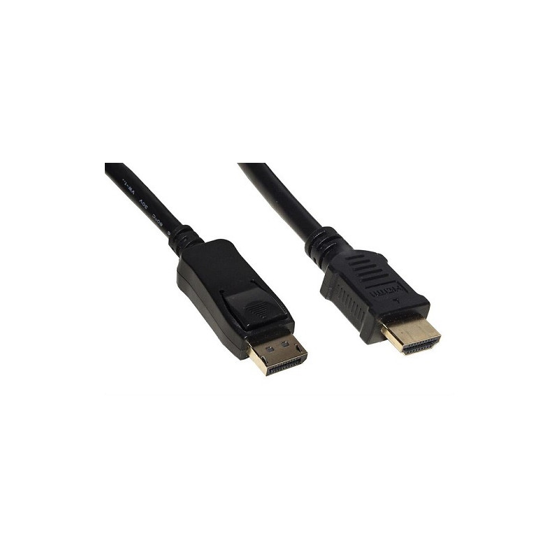 Cavo video 4k DP - HDMI 1,8mt