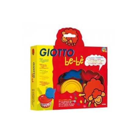 Colori a dita Giotto bebè 3pz da 100ml