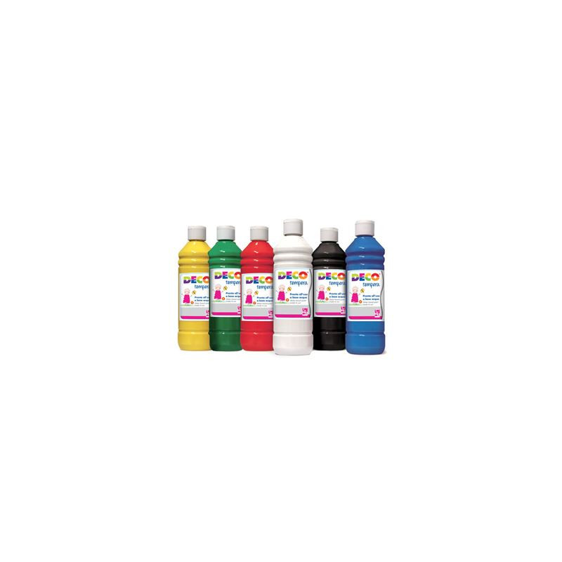 Colori a Tempera Pronta CWR 250ml bianco