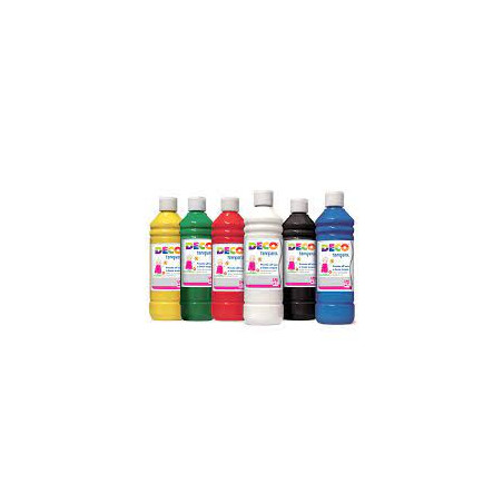Colori a Tempera Pronta CWR 500ML NERO
