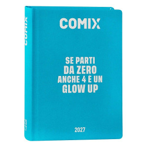 Diario Agenda 16 Mesi 2026/2027 Standard Comix Azzurro
