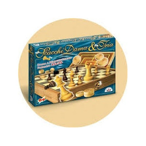 Gioco da tavolo Dama e Tria