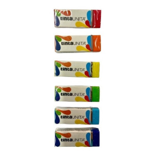 Gomma 6 colori  TINTAUNITA