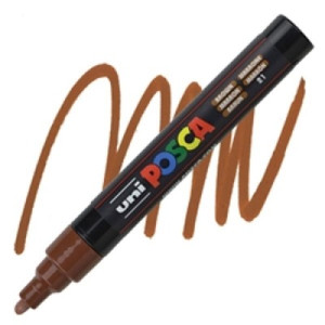 Marker Uni Posca PC5 MARRONE