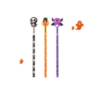 Matite 3pz  halloween colourbook