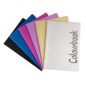 Maxi quaderno Colourbook Glitter rig.B (rigo 3 elementare)