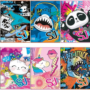 Maxi quaderno Seven sj gang animal Flip 3D b-g-rigatura Quadretti 4 e 5 elementare (€2,50)
