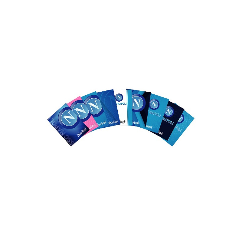 Maxi quaderno SSC Napoli Colourbook rig. A €2,00)