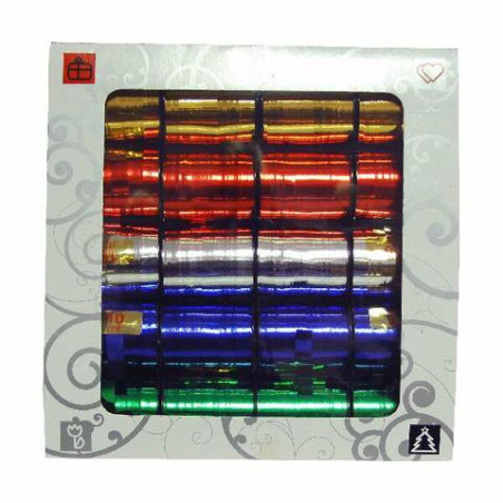 Nastrino 10x10mt assortiti metallizzati